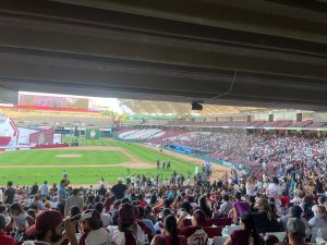 Aspectos que se vivieron en el estadio de Culiacan